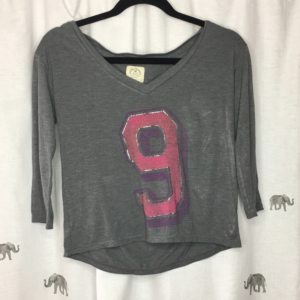 This is an A&E shirt that hasn’t been worn a lot.